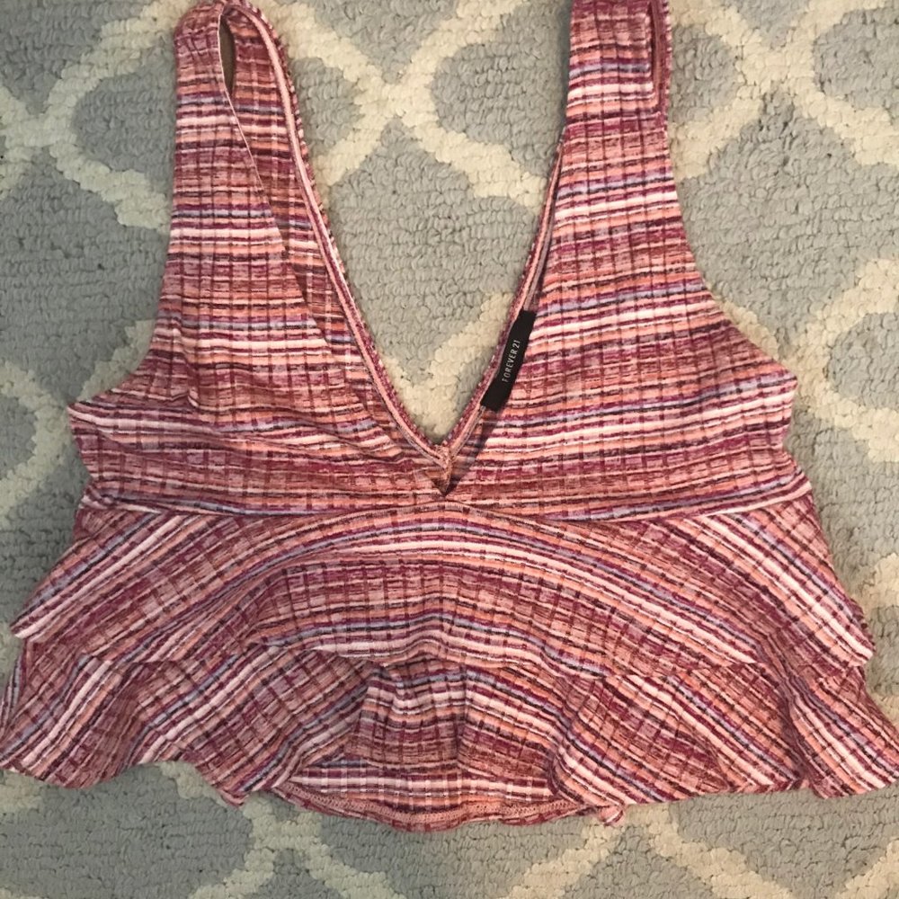 flowy summer crop top